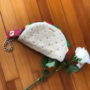 Betsy Johnson Taco Wristlet